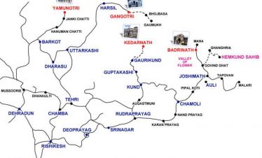 char-dham-yatra-2024-map